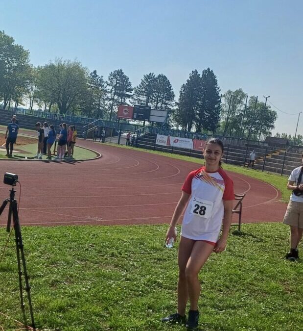 Lana Bačić državna viceprvakinja u utrci na 100m