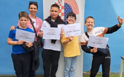 Učenici četvrtog razreda osvojili prva tri mjesta na Spelling Bee natjecanju!