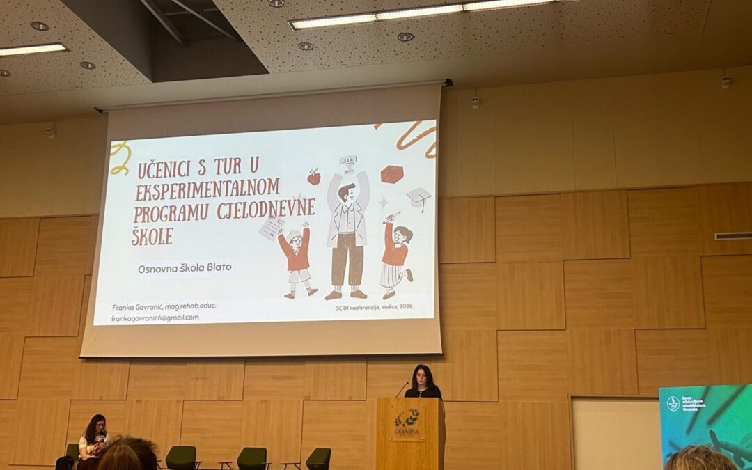 Franka Gavranić predstavila rad u OŠ Blato na državnoj konferenciji