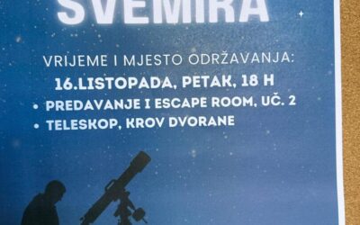 NOĆ SVEMIRA U NAŠOJ ŠKOLI